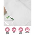 thumbnail image 6 of St. Patrick's Day Kitchen Dish Towels for Drying Dishes Set of 3, Lucky Shamrock Hat Ladybirds Daisy Ombre Green Waffle Weave Microfiber Hand Tea Bathroom Towels Quick Dry & Absorbent Towel 15.7x23.6, 6 of 7