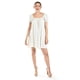 thumbnail image 1 of Vestido de lino escote cuadrado Roman Fashion /Juvenil, 20372 (Arena) beige G, 1 of 5