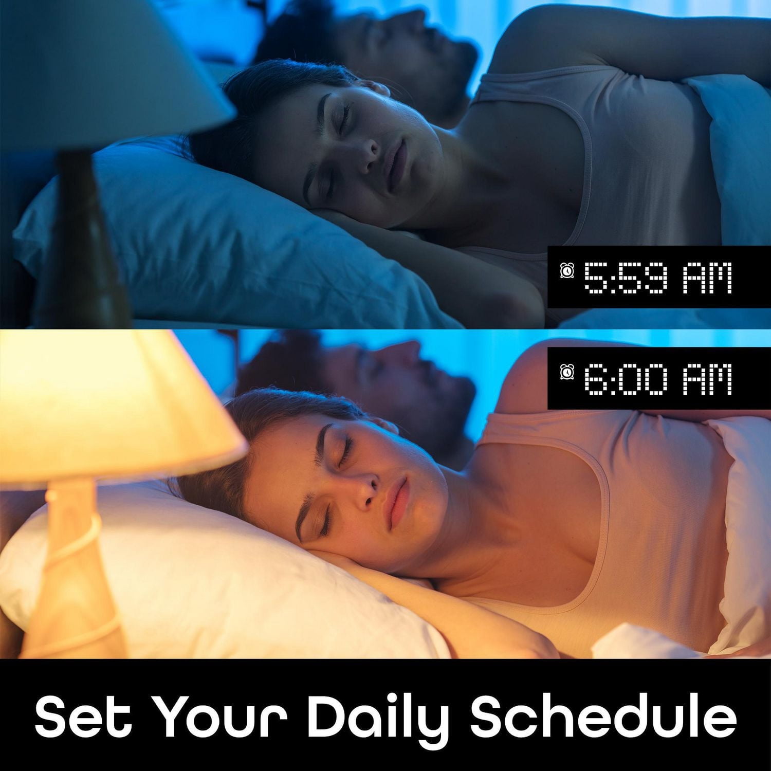 Merkury Smart Wi-Fi LED Bulb Color + White