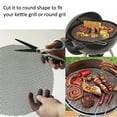 thumbnail image 3 of YgkuHd Grill Mat For Fish Bbq Grill Mesh Mat Non Stick High Temperature Reusable Liners For Gas Charcoal Electric Grills Bbq Mat For Gas Grill Black 40 Cm, 3 of 7