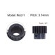 thumbnail image 3 of 1Mod 18T Piñón Engranaje 10mm Diámetro Endurecido Acero Motor Cremallera Espolón Engranaje con Paso para RC Coche Camión Buggy Engranaje, 2 Juegos, 3 of 6