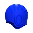 thumbnail image 2 of Sombrero de natación de silicona para el cabellero , protección para los oídos, para mujeres y hombres, mantiene el cabello seco, de poner y Azul oscuro DYNWAVEMX Equipo de natación, 2 of 8