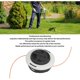thumbnail image 5 of Cabeza de corte automática C26-2, reemplazo para Stihl FS55 FS56 recortadora Weedeater herramientas y accesorios de jardín, 5 of 5