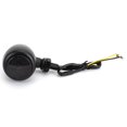 thumbnail image 4 of LED Motorcycle Bullet Turn Signals Indicators For Harley Chopper Cafe Racer Black, 4 of 10