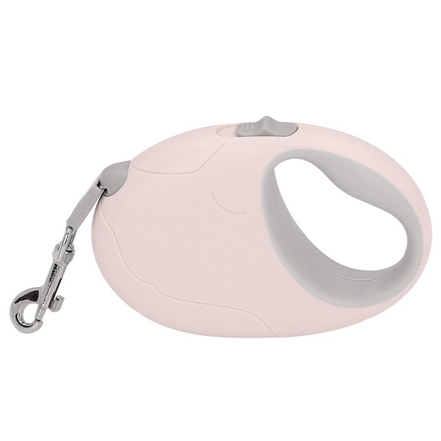 Retractable Dog Leash, One Handed Brake Puppy Traction Rope with Ergonomic Handle Pet Leash for Medium Small Dogs Teddy Corky