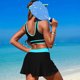 thumbnail image 5 of Tankini Bikini para mujer Aguas termales Falda deportiva de playa para mujer Traje de baño de dos piezas Traje de baño de dos piezas para mujer Trajes de baño tankini para mujer Traje de baño de 2 pie, 5 of 5