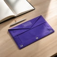 thumbnail image 5 of Danhjin Pencil Pouch for 3 Ring Binder Transparent PVC Document Bag Detachable Folder Large Capacity, 5 of 5