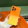 thumbnail image 3 of Magnetic for iPhone 12 Pro Max Case, Compatible with MagSafe,Full Camera Lens Protector Cute Soft Silicone Anti-Drop Shockproof Gradient Case for Women Man (Orange Yellow), 3 of 11