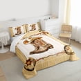thumbnail image 2 of Castle Fairy Teens Cowboy Boots Hat Twin Comforter Sets,Western Horseshoe Bedding Set, 2 of 7