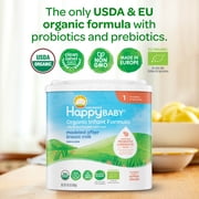 Happy Baby Stage 1 Powder Baby Formula, 0-12 Months, 14.1 oz Canister