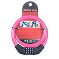 thumbnail image 4 of Toyandona Bike Combination Lock Rosy Color Heavy Duty Chain Lock for Mountain Bikes and Scooters, 4 of 8