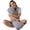 Cooling Grey-Original 41" x 10" (6.5lbs), variant on Weighted Bodyow 6.5lbs - For Deeper Sleep (41" X 10")ows Adults Full Side Sleeper With Cover (white)