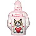 thumbnail image 2 of Happy Valentine's Day Ragdoll Brings Love Heart All Over Print 3D Hoodie Unisex Merch Hoodies Cat Lover Kitten Owner Gifts Idea - 02028, 2 of 6