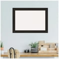 thumbnail image 6 of Amanti Art White Cork Board Framed Furniture Espresso Narrow Bulletin Board 28 in. x 20 in., 6 of 7