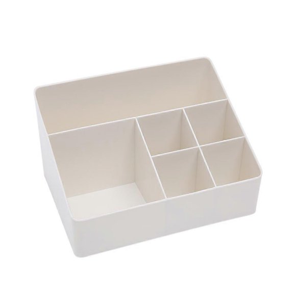 Stationery Storage Organizer For Office Study Room White Plastic Material 22X16X125Cm 1Pack