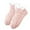 A-Pink63, variant on Womens Ankle Socks Cable Knit Lined Non- Dot Sole Floor Socks Indoor Casual Winter Wear Thermal Socks