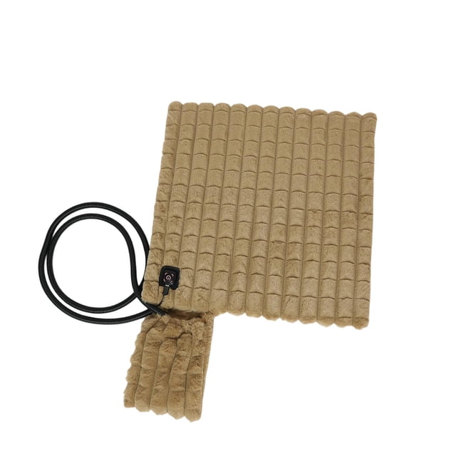 Extra Large Heating Pad for Small Medium Large Animals Adjustable Temperature Soft Faux Rabbit Material USB Powered Energy Efficient Indoor Outdoor Use