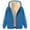 Z6-Blue, variant on Aihuaihua Womens Sherpa Fleece Linen Hoodie Full Zip Up Winter Jacket Thick Wram Hooded Sweatshirt Coats Fall Thermal Sweater