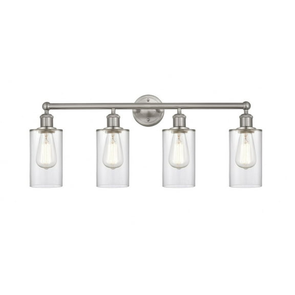 Innovations Lighting - Clymer - 4 Light Bath Vanity In Art Deco Style-11.38