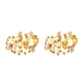 thumbnail image 3 of bedienty 100 Sets Ear Stud Tray Making Findings Earrings Stoppers Bottom Craft Hypoallergenic Earring Accessory Adults Using Gold Color/ 10mm 2Set, 3 of 6