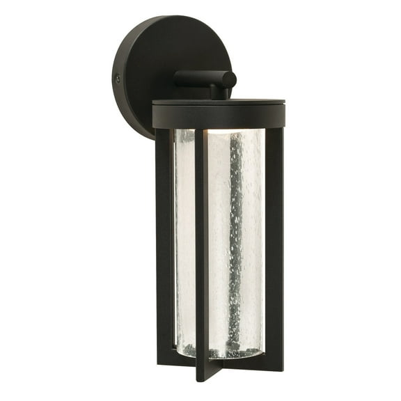 AFX Rivers 12" Outdoor LED Lantern Black Black