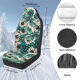 thumbnail image 7 of Uorisanigo Car Seat Covers 2pcs/Set Floral Dragonfly High Back Bucket Seat Covers Soft and Comfortable Auto Protectors Front Seats Cover for Most Cars, Trucks, SUVs, Vans, 7 of 7
