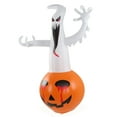 thumbnail image 4 of Fantasma De Calabaza Ambiente De Vacaciones Decoración De Halloween Para Exteriores Resistente A La Decoloración Luz LED De 16 Colores Para Césped Para Jardín ANGGREK Otros, 4 of 8