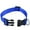 Blue, variant on SPRING PARK Adjustable Soft Dog Collar - Nylon Pet Collar with Safety Locking Buckle, Welded D-Ring for Small,Medium,Large Dogs