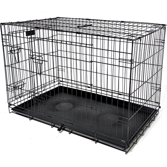 Jaula Transportadora Plegable Perros Mascotas Rack & Pack Metalica Grande Plegable