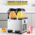 thumbnail image 3 of VEVOR Commercial Slushy Machine, 6 L x 2 Tanks 50 Cups Margarita Machine, 700W 110V Stainless Steel Smoothie Frozen Drink Maker, Perfect for Supermarkets Cafes, 3 of 9