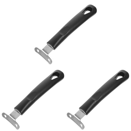 

3pcs Removable Fry Pan Stainless Steel Handle Detachable Pan Handle Grip Universal Pot Handle