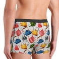 thumbnail image 2 of Haiem Watercolor Teapots Men's Boxer Briefs, Every Day Comfort Stretch Cotton Moisture-Wicking Underwear-Medium, 2 of 8