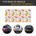 thumbnail image 5 of Easygdp Flamingo And Pineapple License Plate Car Front License Plate Car Decoration Car Accessories Front Tag Plate Standard Size, 5 of 8
