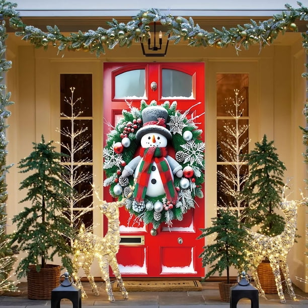 De NœUds de NoëL Couronnes de Toile de Jute Vertes et Rouges, Petits NœUds de Sapin de NoëL pour De NœUds de NoëL Couronnes de Toile de Jute Vertes et Rouges, Petits NœUds de Sapin de NoëL pour
