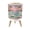 Color 3, variant on Small Trash Can with Lid Tropical Beach Oysters Palm Trees Tranquil Waters 1.8 Gallon Dog Proof Trash Can Round Garbage Can Waste Bin Wastebasket for Bathroom Bedroom Living Room