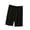 Black, variant on Plus Size Womens Pajamas Pants Loose High Waist Soft Knit Solid Short Sleepwear