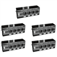 thumbnail image 1 of 5Pc 4-Channel 3-Pin XLR Audio and over Network Cable Extender, DMX512 Network Signal Extender , Male, 1 of 3