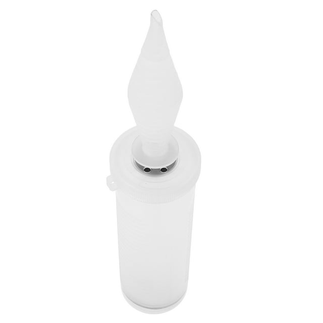 FUTUREORYY Two Times Faster Balloon Handheld Pump Transparent Plastic for Convenient Air Inflation
