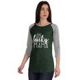 thumbnail image 4 of Inkmeso One lucky Mama Top For Mom Shirt Casual Summer Cotton Jersey Tee Tshirt, 4 of 8