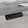 thumbnail image 5 of Scranton & Co Wood 60W Adjustable Desk with Credenza & Storage in Gray, 5 of 7