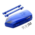 thumbnail image 4 of Soporte de barra transversal para equipaje de techo, caja de equipaje para techo, portaequipajes a control remoto para vehículos modelo, modificación azul, 4 of 10