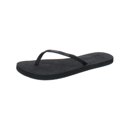 

Reef Womens Bliss Nights Faux Leather Toe-Post Flip-Flops