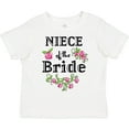 thumbnail image 3 of Inktastic Niece of the Bride Roses Girls Toddler T-Shirt, 3 of 5