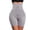 Gray, variant on Women's High Waist Control Tummy Shaping Shorts 1pc Golden Accents Slimming Panties for Flat Tummy & Lifted Buttocks