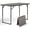 Khaki-A, variant on Syess 4FT Fold-in-Half Camping Table with Adjustable Height | Heavy Duty Portable HDPE Folding Table for Picnic, BBQ, Indoor & Outdoor Use (Khaki)