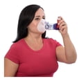thumbnail image 3 of Cámara Espaciadora AeroChamber Flow Vu con Mascarilla Adulto para Mujer, 3 of 4