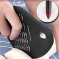 thumbnail image 1 of Neinkie Silicone Dough/Bowl Scraper, Dish Scraper, Durable Pan Scraper | Good Grip Kitchen Food Scraper for Bread Dough Cake Fondant Icing | Multifunction Kitchen Scraper with Measurements, 1 of 7