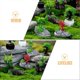 thumbnail image 4 of 7pcs DIY Miniature Model Trees for Crafts Realistic Micor Landscape Trees Tiny resin Potted Plants Trees for Moss Landscape Dollhouse Decorations, 4 of 5