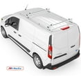 thumbnail image 6 of AA-Racks Model AX312 Aluminum Van Roof Rack Cross Bars Fits for 2013-On NV200/ 2014-On Transit Connect/ 2013-2017 City Express, 2 Bar 50'' - White, 6 of 7