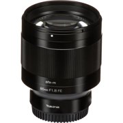 Tokina atx-m 85mm f/1.8 FE Lens for Sony E (ATX-M-AF85FE) + Sling Backpack + Photography Software + Lens Filter Kit + 64GB Memory Card + Flexible Tripod + Cleaning Kit + Lens Pouch + More